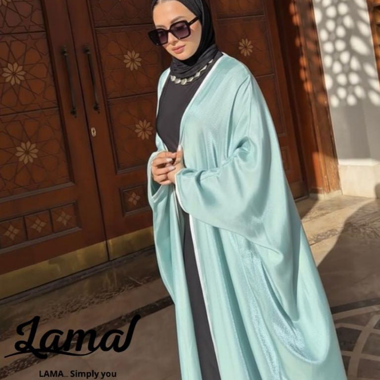 Mint green Shimmer Bisht