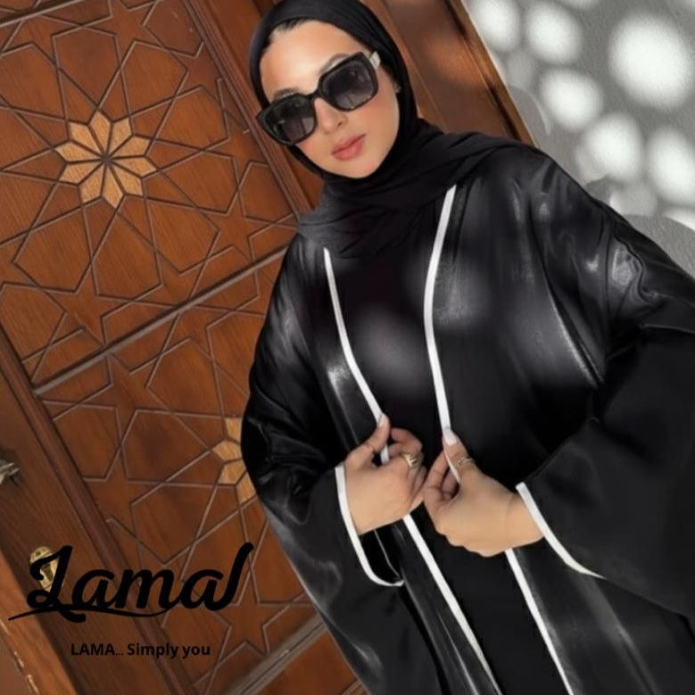 Black Shimmer Bisht