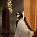 Beige Shimmer Bisht